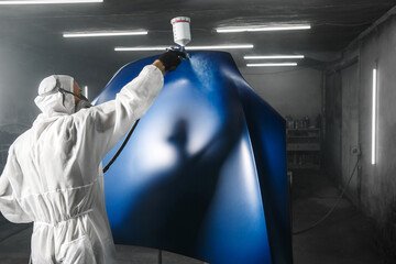 Panel painting color match