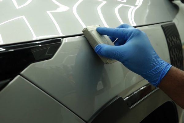 Professional graphene coating application at Dropout Car Care in Greater Noida West