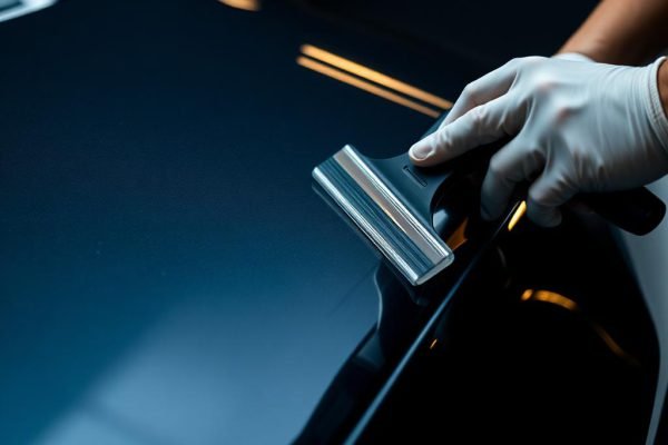 Professional Paint Protection Film installation at Dropout Car Care Greater Noida West